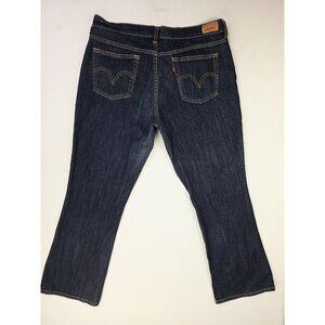 Levis Size 12S Womens 515 Bootcut Blue Denim 5 Pocket Logo Tag Jeans